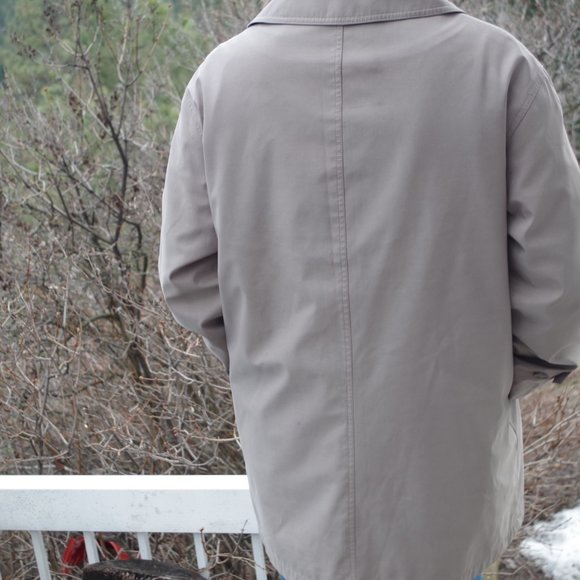 Liz Claiborne Trench Coat Size Small - Picture 5 of 6